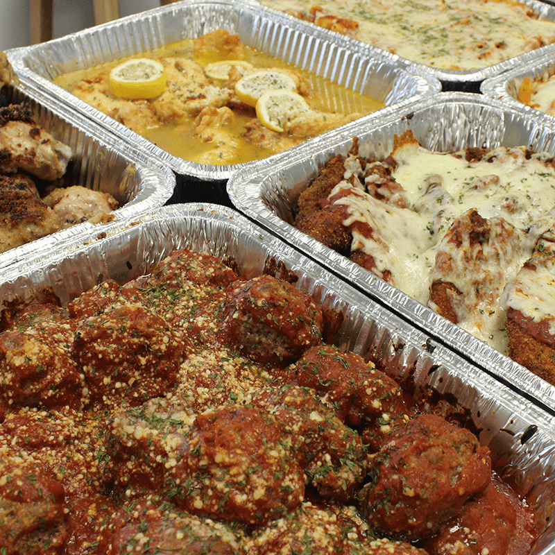 Half Tray Catering Options